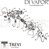 Trevi Blend Exposed Shower Mixer Valve Spare Parts